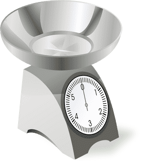 Classic Kitchen Scale for Accurate Measurements PNG