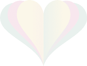 Colorful Heart of Unity and Love PNG