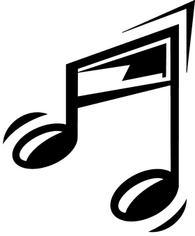 Melody in Motion Music Note Dance PNG