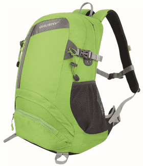 Bright Green Hiking Backpack for Adventurers PNG