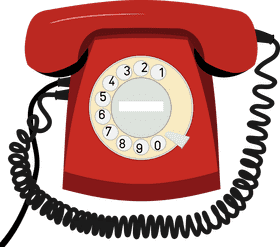 Retro Telephone A Classic Ring of Nostalgia PNG