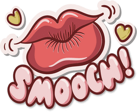 Luscious Lip Smooch Delight PNG