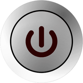 Power Button Activation Icon PNG