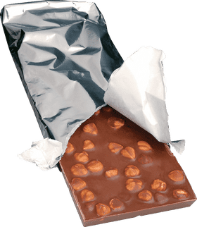 Nutty Delight Chocolate Bar PNG