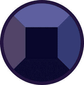 Radiant Gemstone of Deep Mystique PNG