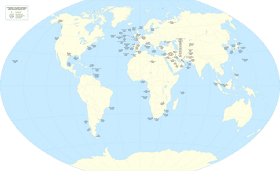Global Oil Distribution and Production Map PNG
