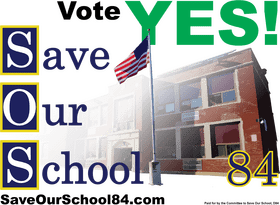 Save Our School Campaign 84 Yes! PNG