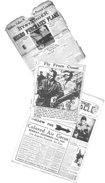 “Historic Newspaper Stand Voices from the Past” PNG