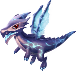 Stormwing Lightning Dragon PNG
