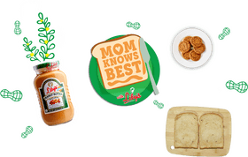 Waffle Delight with Peanut Butter Bliss PNG