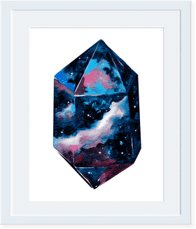 Celestial Dreams in a Crystal Ball PNG