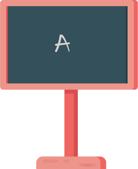 Creative Blackboard for Learning and Display PNG