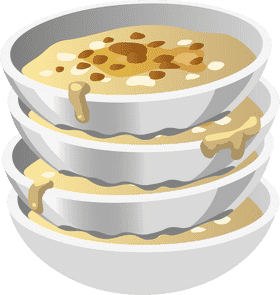 Stacked Delight Oatmeal Bowl Harmony PNG