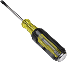 Transparent Screwdriver with Ergonomic Grip PNG