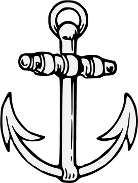 Timeless Anchor of Stability and Strength PNG
