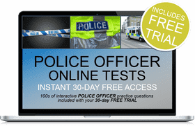 Police Officer Online Practice Tests with Free Access PNG