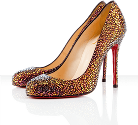 Volcano Elegance Fiery Stiletto Style PNG