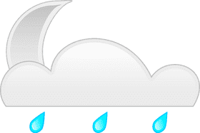 Whispers of Midnight Rain PNG