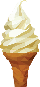 Delightful Swirl Ice Cream Dream PNG