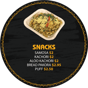 Fast Food Snack Delight Samosas and More PNG