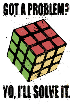 Colorful Ice Cube Puzzle Delight PNG