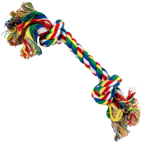Colorful Bone Tug Toy for Playful Pets PNG