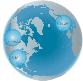 Global Connections Exploring Canada USA and Europe PNG