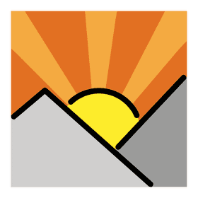 Morning Serenity A Sunrise Over Mountains PNG