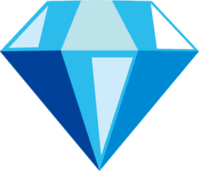 Radiant Blue Gemstone Jewelry PNG