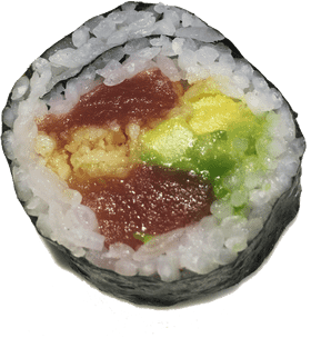 Sushi Delight A Colorful Taste Adventure PNG