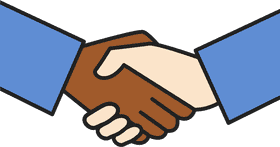 Handshake of Unity and Collaboration PNG