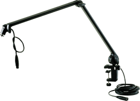 Adjustable Microphone Boom Arm for Optimal Sound Quality PNG