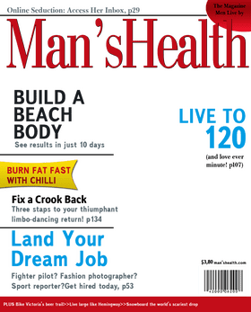Men's Health Magazine Your Guide to Fitness and Success PNG