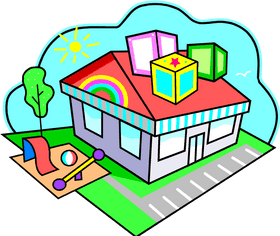 Colorful Imagination Daycare Center PNG