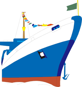 Vibrant Sailing Boat of Adventure PNG