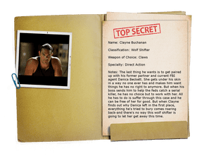 Top Secret Folder Wolf Shifter Operations PNG