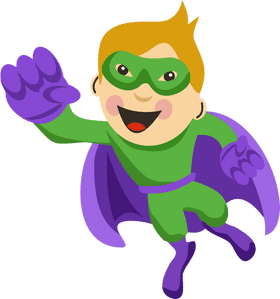 The Joyful Superhero of Adventure PNG