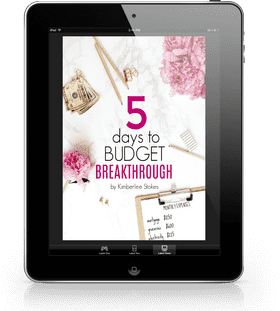 Tablet Guide to Budgeting Breakthroughs PNG