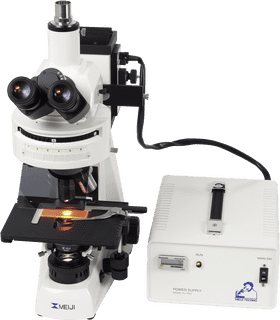 Precision Laboratory Microscope with LED Illumination PNG