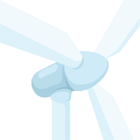 Modern Wind Turbine for Sustainable Energy PNG