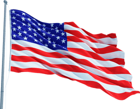 American Party Flag of Unity and Freedom PNG