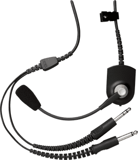 Professional Headset Microphone for Enhanced Communication PNG