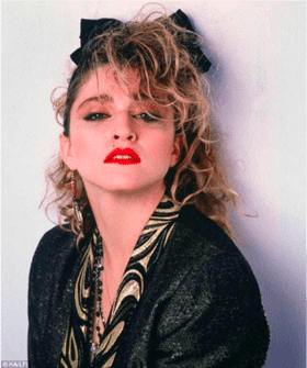 Bold Red Lipstick and Glamorous Style PNG