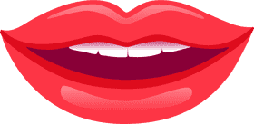 Vibrant Lip Embrace PNG