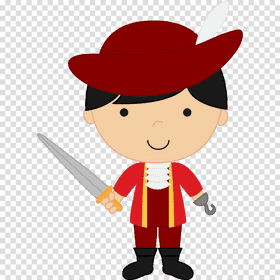 Adventurous Character with a Fishing Hook PNG