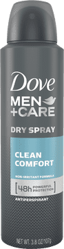 Dove Men+Care Deodorant Clean Comfort for All-Day Protection PNG
