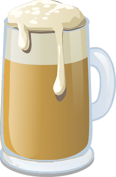 Playful Latte Art with Creamy Swirls PNG