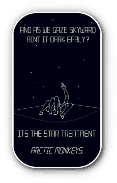 Starry Notebook of Lyrics and Dreams PNG