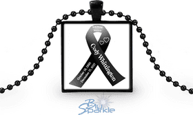 In Loving Memory Awareness Ribbon Tribute PNG