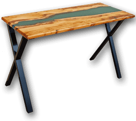 River Serenity A Natural Harmony Table Design PNG